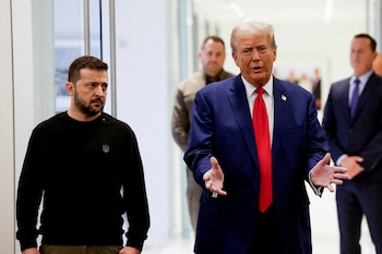 Zelensky dijo el jueves que no estaba al tanto de ningún detalle del plan de Trump para poner fin rápidamente a la guerra de Ucrania (REUTERS/ARCHIVO)