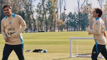 Leandro Paredes y Paulo Dybala