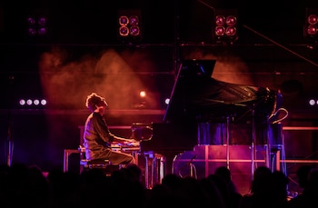 El pianista Bill Laurence en vivo