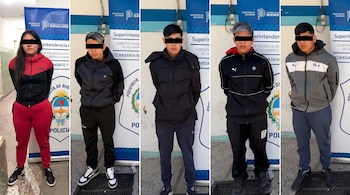 ROBO POLICIA FEDERAL SAN JUSTO DETENIDOS