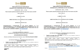 En un principio, la votación