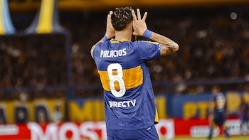 El festejo de Carlos Palacios