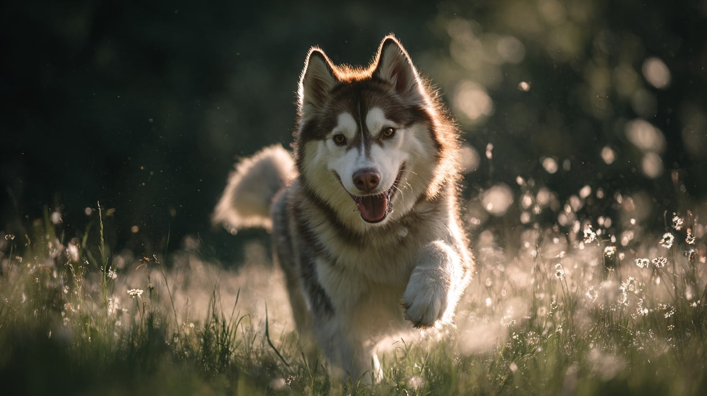 Husky corriendo. (Imagen IlustrativaI nfobae)