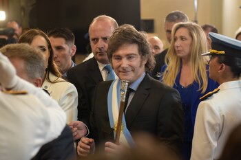 La llegada de Milei al