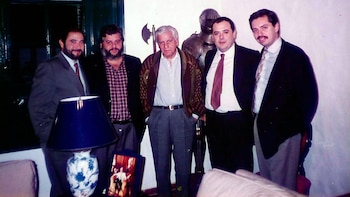 Alberto Fernández con Jorge Arguello,