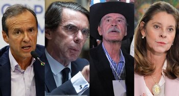 Varios exmandatarios no pudieron ingresar al país - crédito: AFP/Reuters