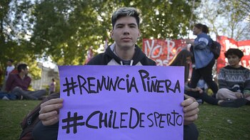 Las protestas comenzaron en la