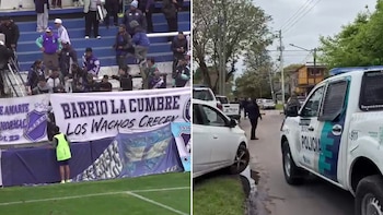 12 detenidos y policías heridos tras una emboscada de barras en el ascenso