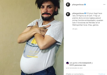 Pilar Gamboa lookeada como Carli,