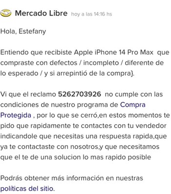 Estafa por Mercado Libre
