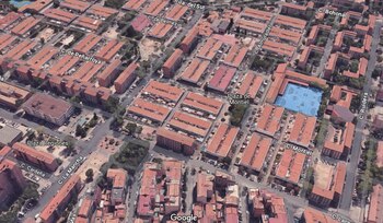 El barrio donde está la