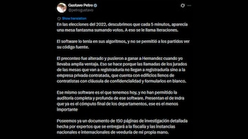 Gustavo Petro alertó sobre posibilidad