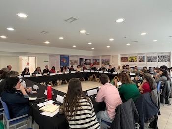 Gran concurrencia. A posterior se