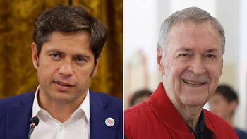 Axel Kicillof y Juan Schiaretti,