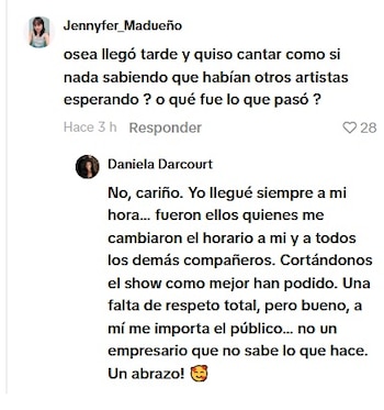 Daniela Darcourt responde tras video viral en Barcelona: “Yo llegué siempre a mi hora”. TikTok