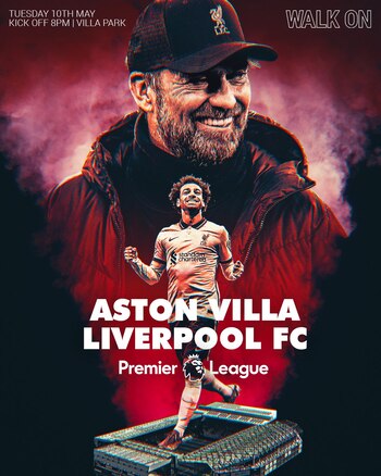 'Banner' del Liverpool vs Aston