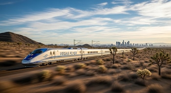 El tren bala Brightline West