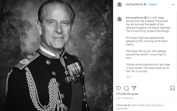 El comunicado oficial de la