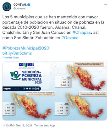 (Foto: Twitter/@coneval)