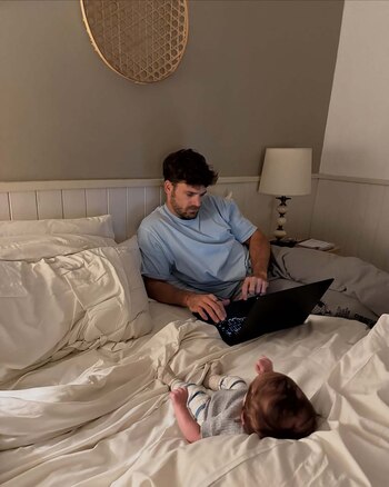 Matías Palleiro ante la atenta