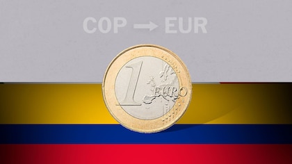 Colombia: cotización de cierre del euro hoy 7 de mayo de EUR a COP