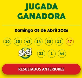 Números ganadores de La Tinka 5/04/2026: resultados oficiales y monto del premio mayor. Captura: Web La Tinka.