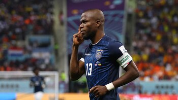 Enner Valencia da un parte