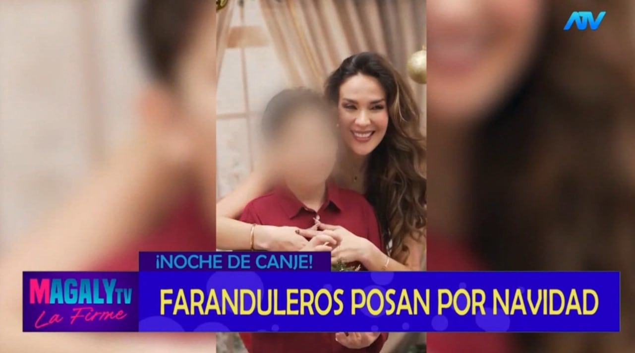 Silvia Cornejo, Tomate Barraza e Ivana Yturbe: así celebran la Navidad los faranduleros peruanos. Infobae Perú / Captura TV - Magaly TV La Firme