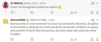 (X/ @MetroCDMX)