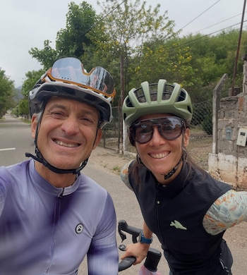La jornada de ciclismo de Juana Viale por Catamarca