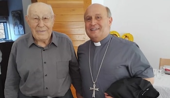 Ricardo Bello Mato - sacerdote centenario - arzobispo Francisco José Prieto