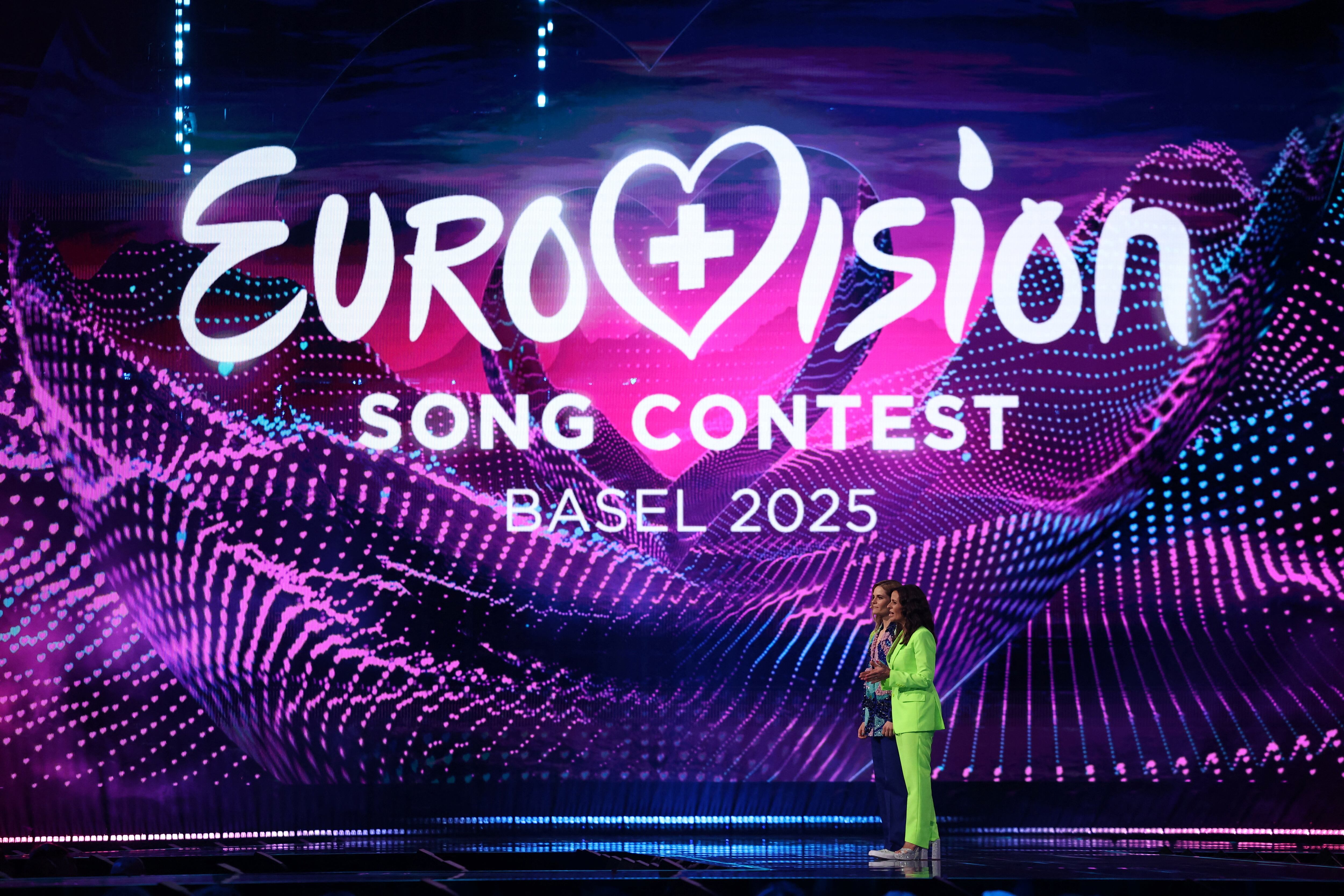 El Festival de la Canción de Eurovisión 2025 se celebra en Basilea, Suiza. (REUTERS/Denis Balibouse)