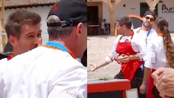 Miguel Arce protagoniza pelea con Carlos Ponce en ‘Top Chef VIP 5’ y Guty Carrera le lanza advertencia: “Si tocas a mi equipo, me voy a meter”