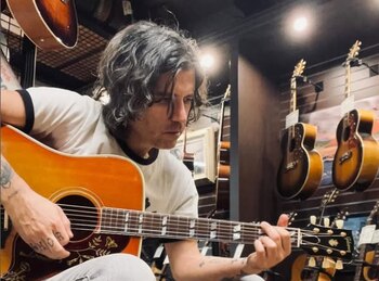 El cantante Rulo en una