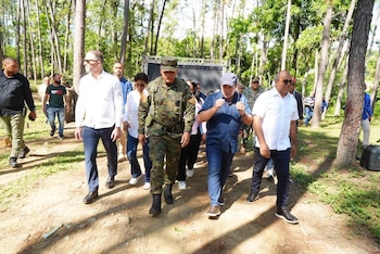 El plan oficial incluye el Mercado Nacional de Tilory, la reconstrucción del badén de Guayajayuco y nuevos controles de acceso en la carretera Internacional. (Cortesía Gobierno de República Dominicana)
