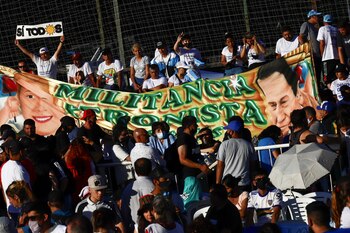 El cierre de campaña se llevó a cabo en Merlo