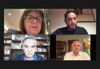 Patricia Bullrich, Gerardo Morales, Miguel