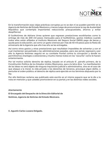 Firmado por el Encargado del