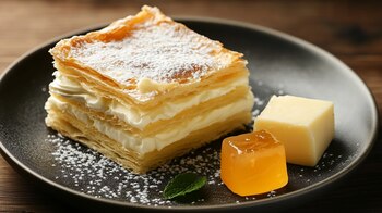 Este postre combina capas crujientes