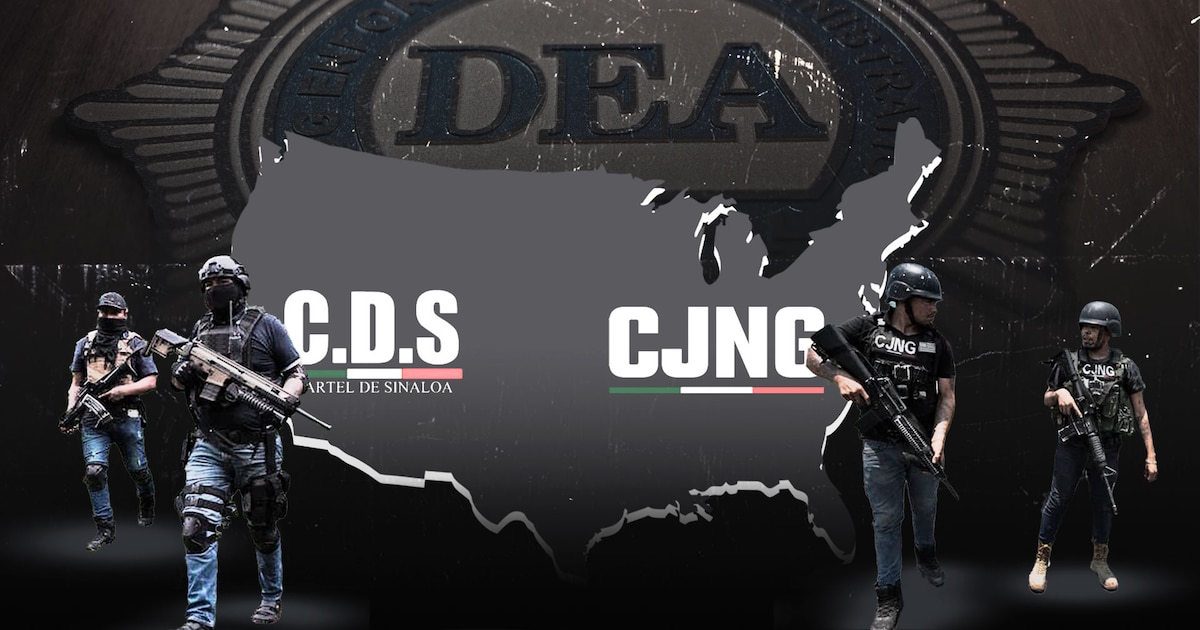 Cártel de Sinaloa y el CJNG: Cuáles son sus diferencias y similitudes según el nuevo informe de la DEA - Infobae