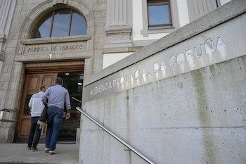 Fachada de la Audiencia Provincial de A Coruña (M. Dylan - Europa Press)