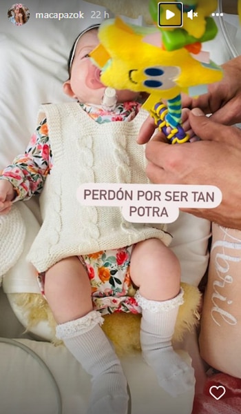 Macarena Paz compartió en sus