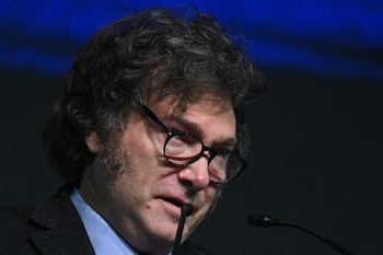 El presidente de Argentina, Javier