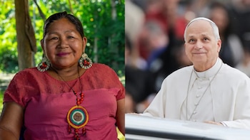 Dos peruanos entre los 100 más influyentes del mundo según TIME 2026: el Papa León XIV y Mari Luz Canaquiri