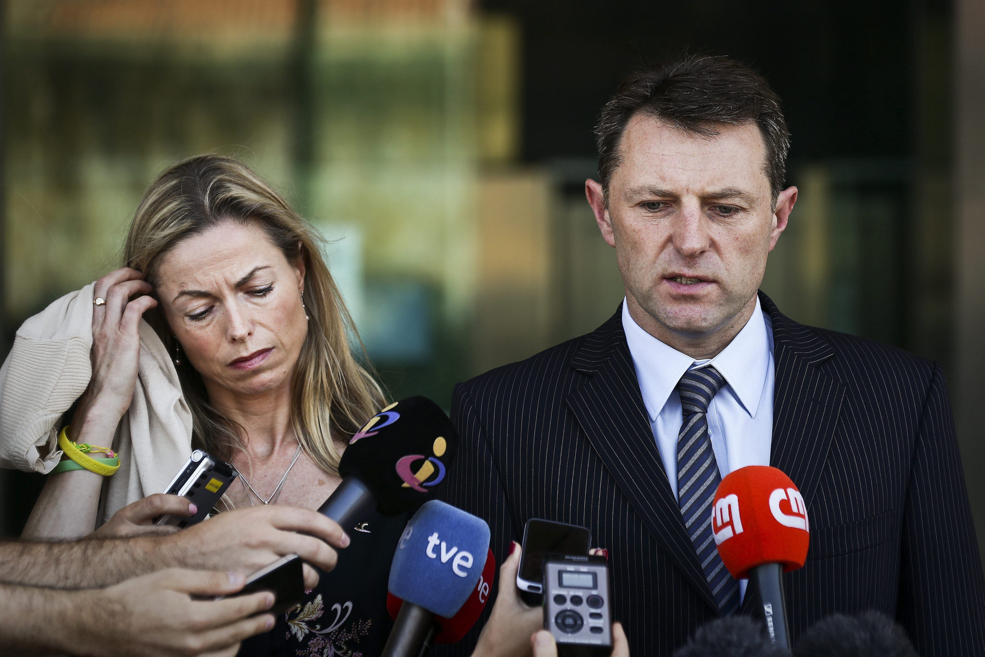 Imagen de 2014 de Gerry y Kate McCann, padres de Madeleine (EFE/Mario Cruz)