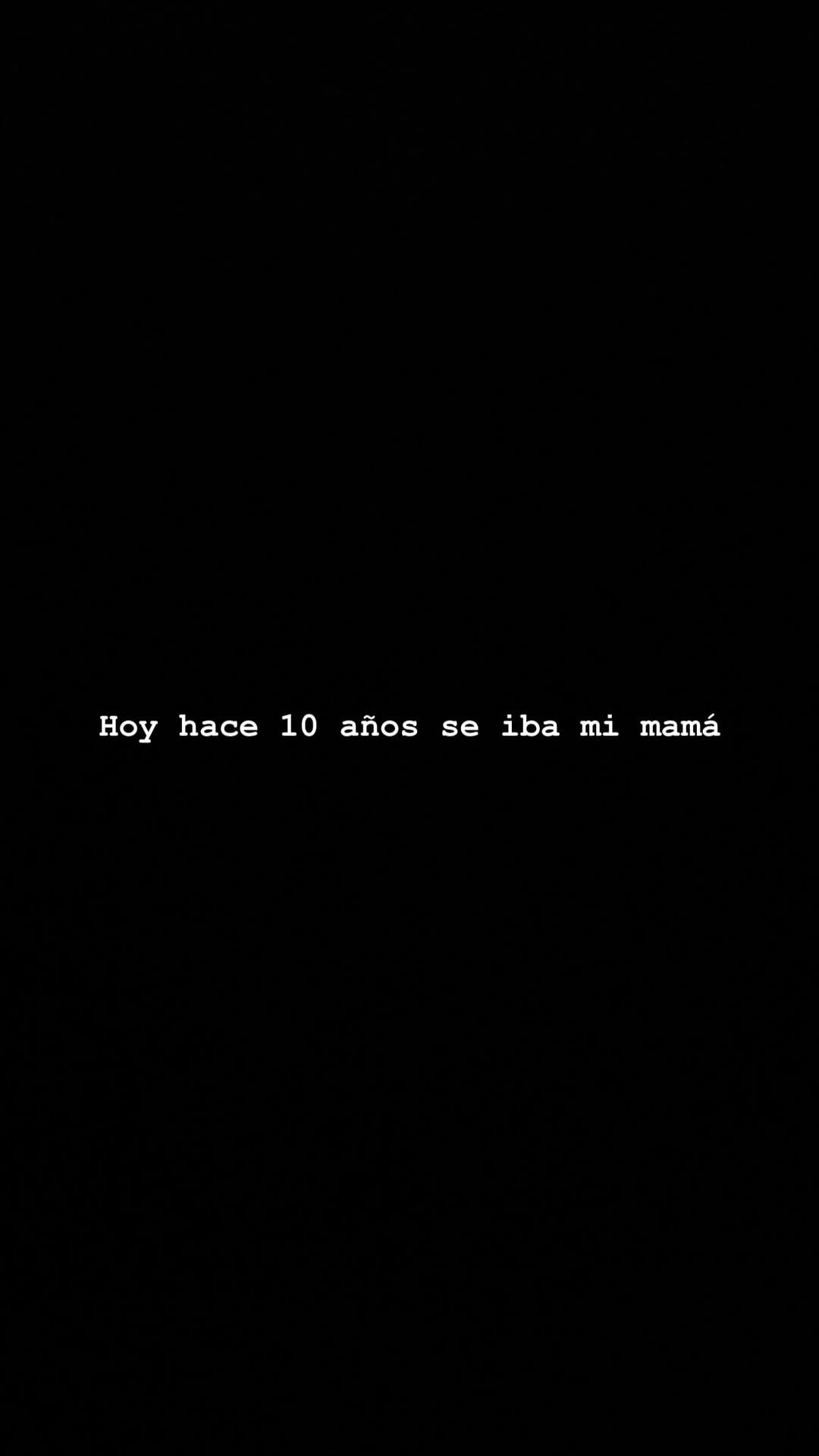 El influencer compartió historias en Instagram para reflexionar sobre el duelo y el paso del tiempo tras la muerte de su madre