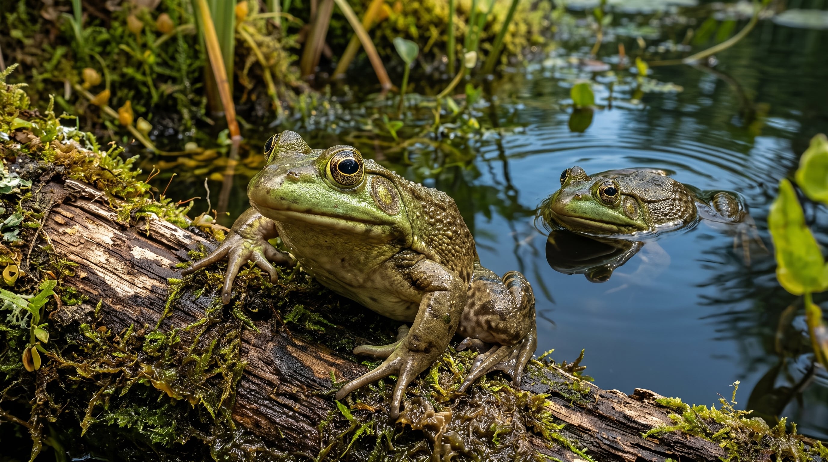Un estudio de la Universidad de Misuri identificó que el cerebro de las ranas toro produce cuerpos cetónicos como fuente de energía ante la baja de glucosa (Imagen Ilustrativa Infobae)
