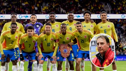 Estos son los 26 jugadores convocados a la selección Colombia para la Copa América USA 2024