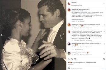 Casandra Sánchez expresa tiernas palabras