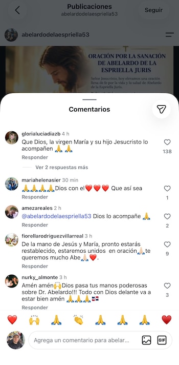 Reacciones a la operación de Abelardo de la Espriella Juris - crédito Redes sociales